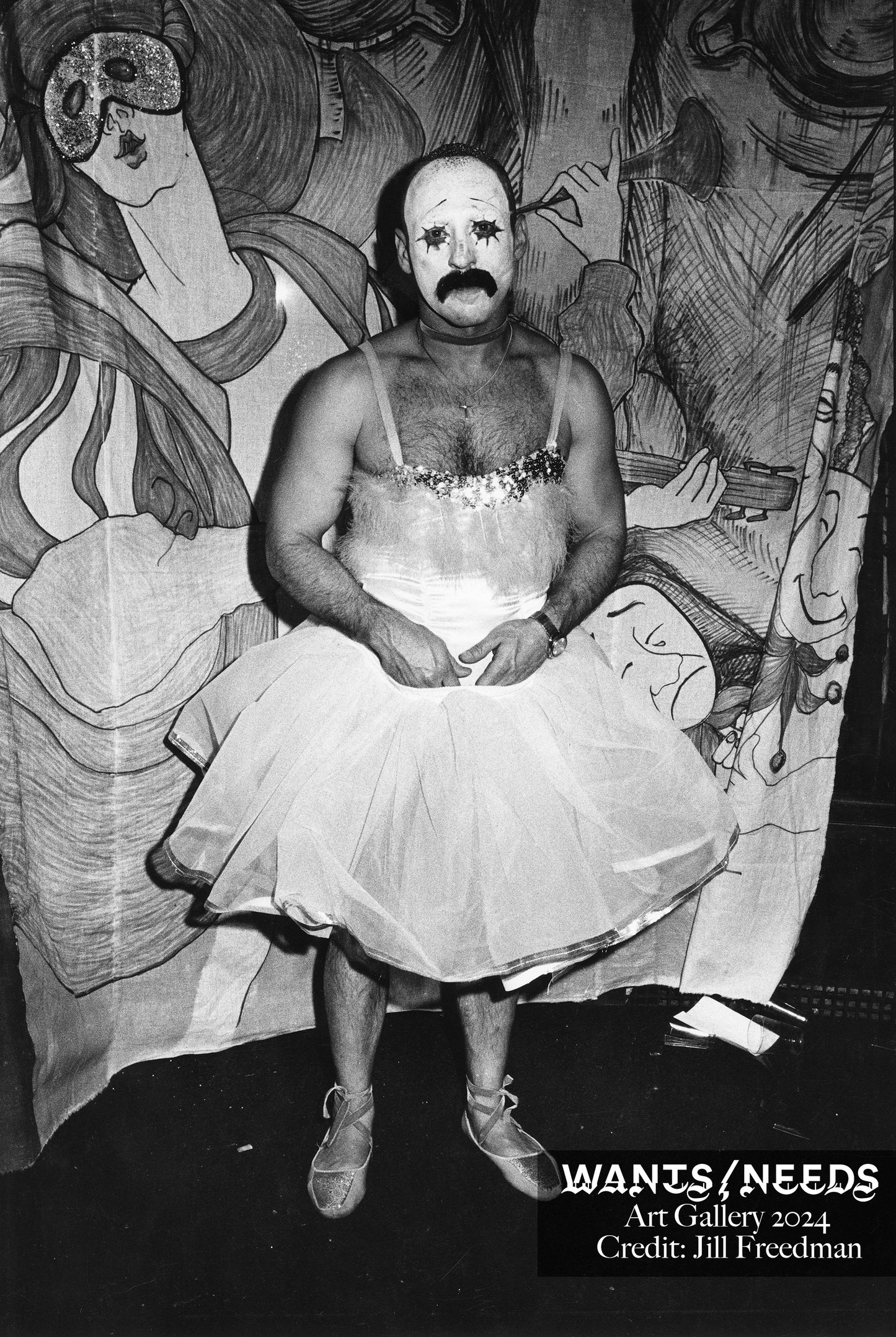 Jill Freedman | Clown Ballerina