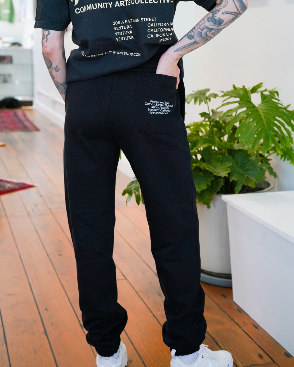 GIANNI GIGLIOTTI | W/N | Black Bonsai Sweats