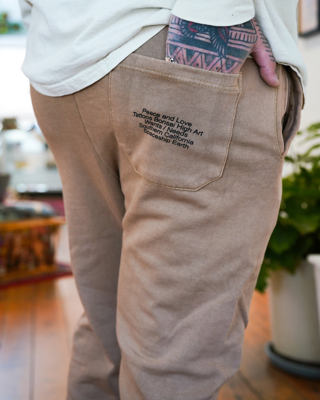 GIANNI GIGLIOTTI | W/N | Sand Bonsai Sweats