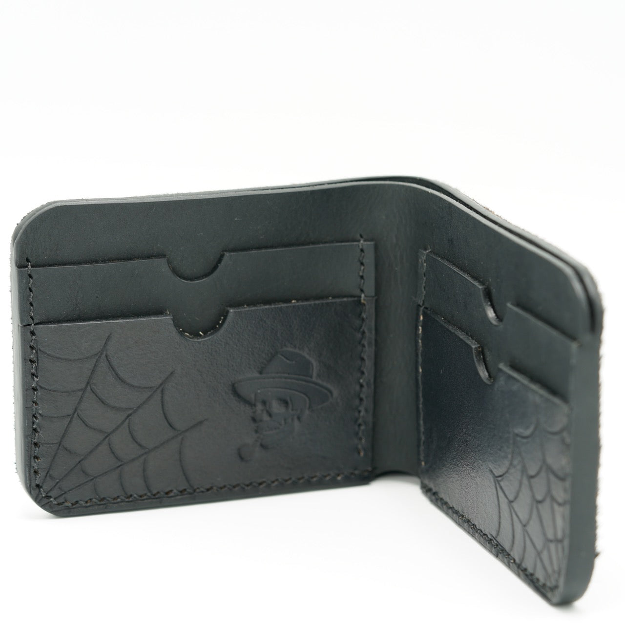 Cheetah and Spiderwebs Bifold Wallet