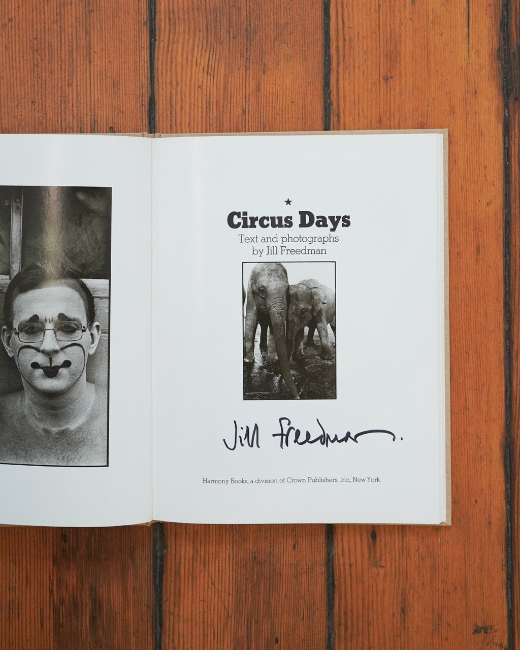 Circus Days | Jill Freedman | SIGNED COPY