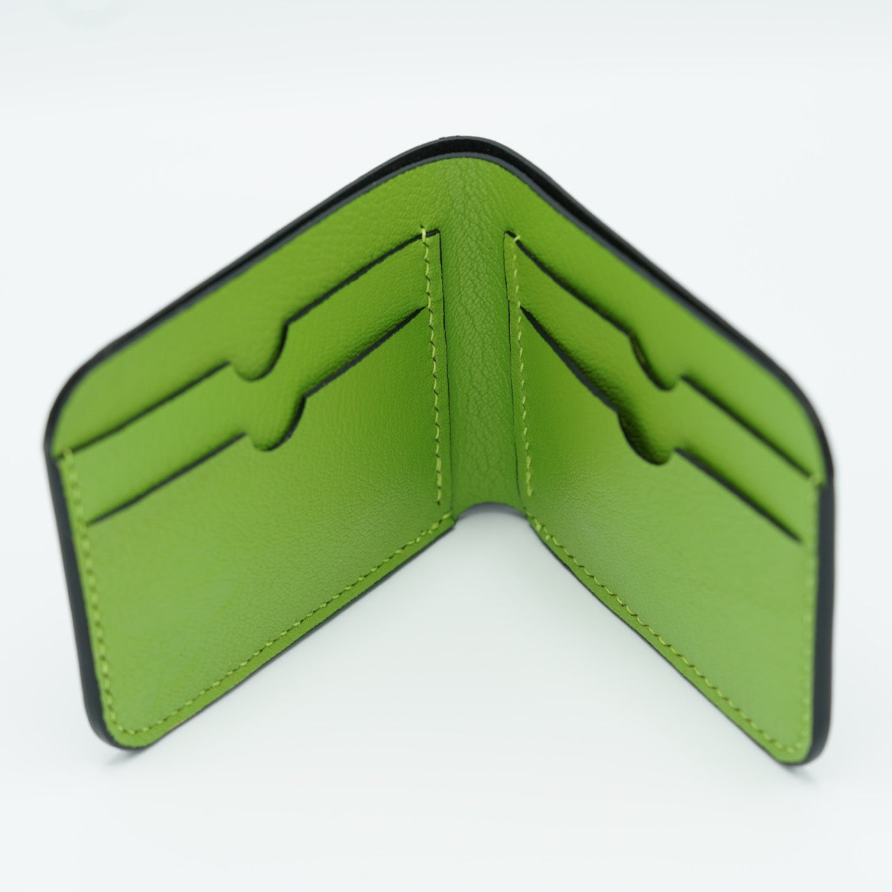 Lime Green Bifold Wallet