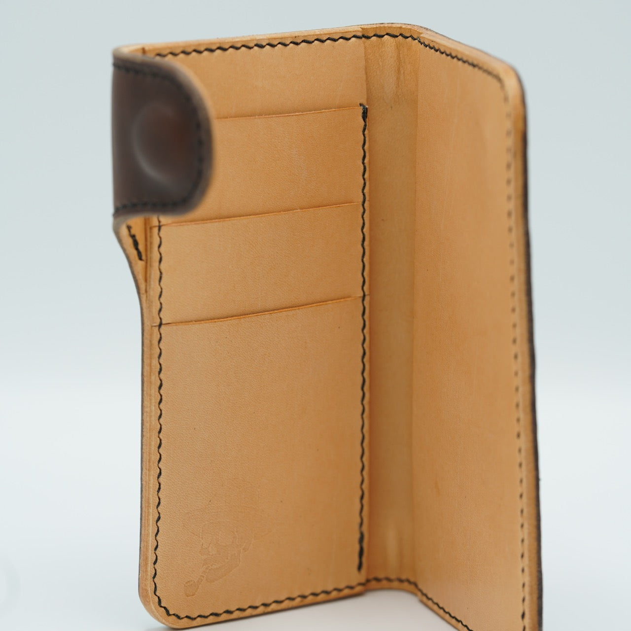 Wool and Leather Billfold Wallet